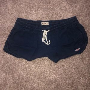 Blue Hollister Pajama Shorts